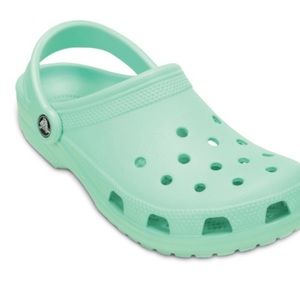 Mint Green Crocs Original Clogs